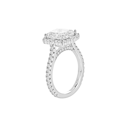 Quinn 2.0 CZ Engagement Ring in 10K Gold