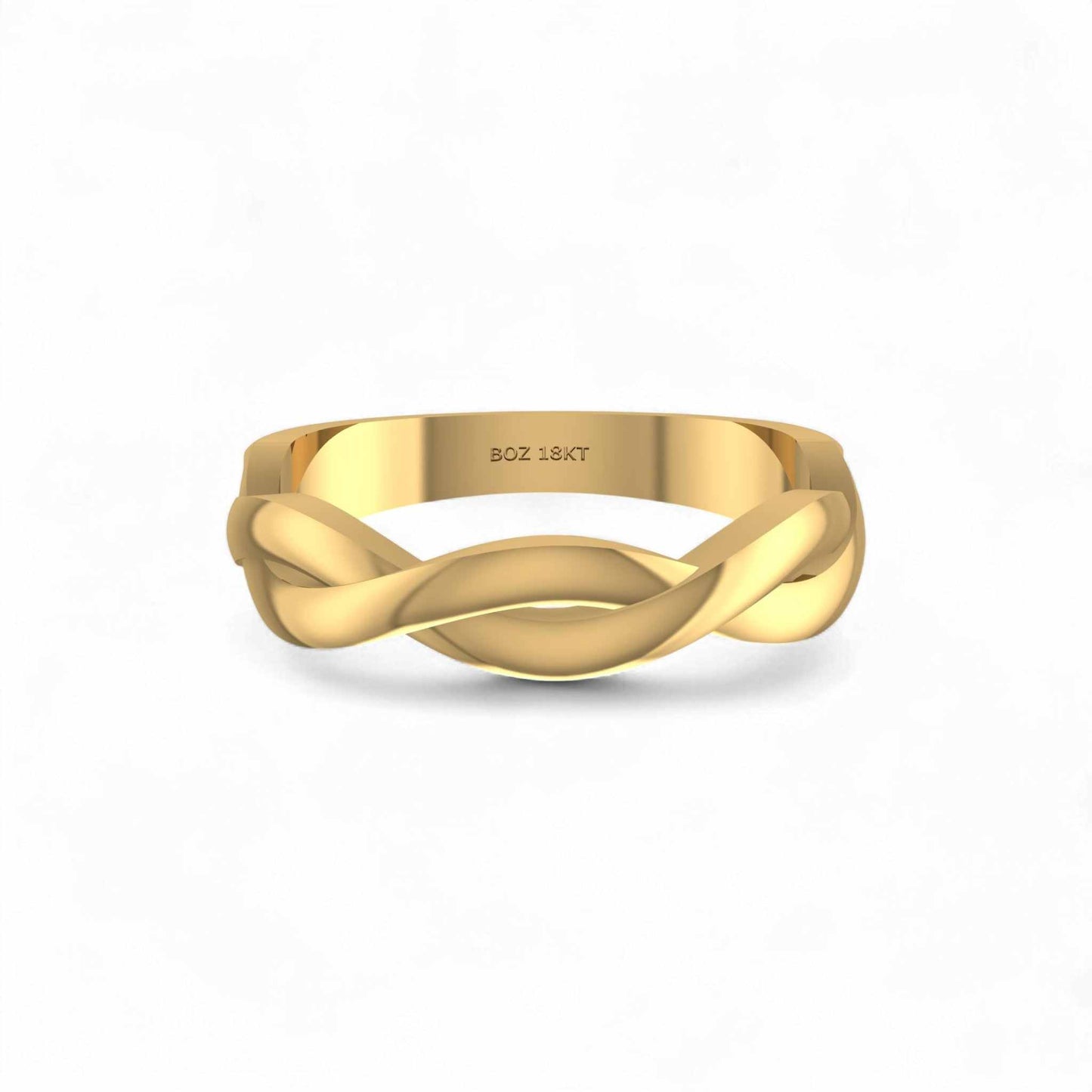 BOZ Forever Band in 18KT Gold