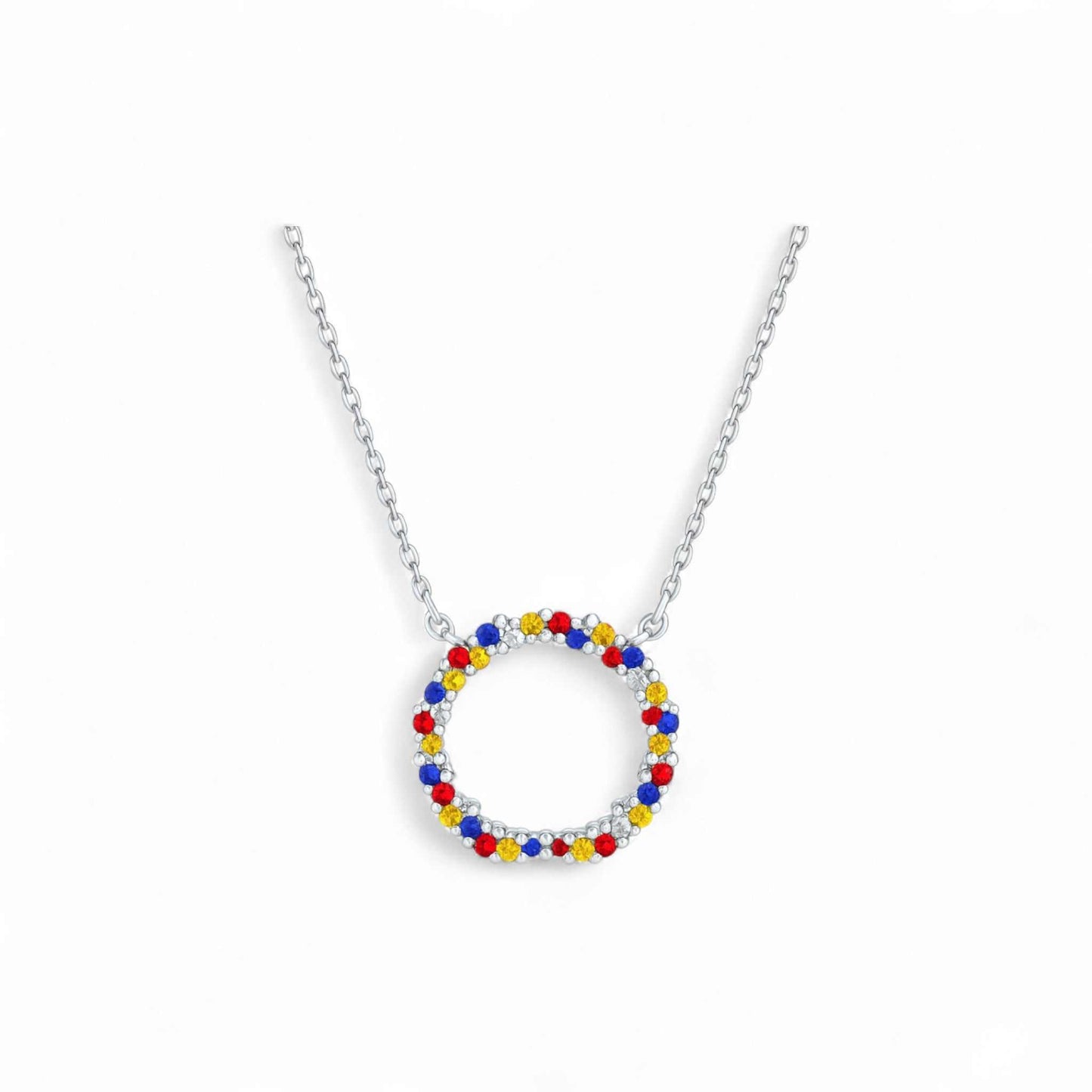BOZ Forever CZ Necklace In 925 Sterling Silver