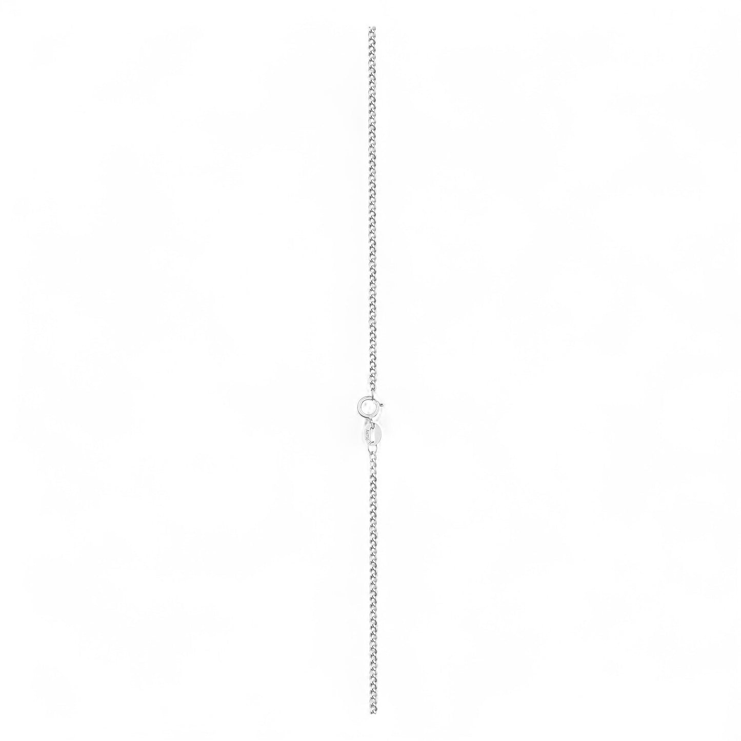 African Map Outline Diamond Pendant Necklace in 18K Gold