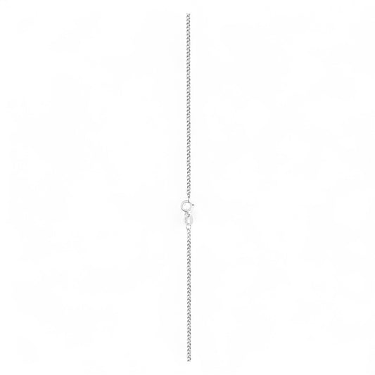 African Map Outline Diamond Pendant Necklace in 18K Gold