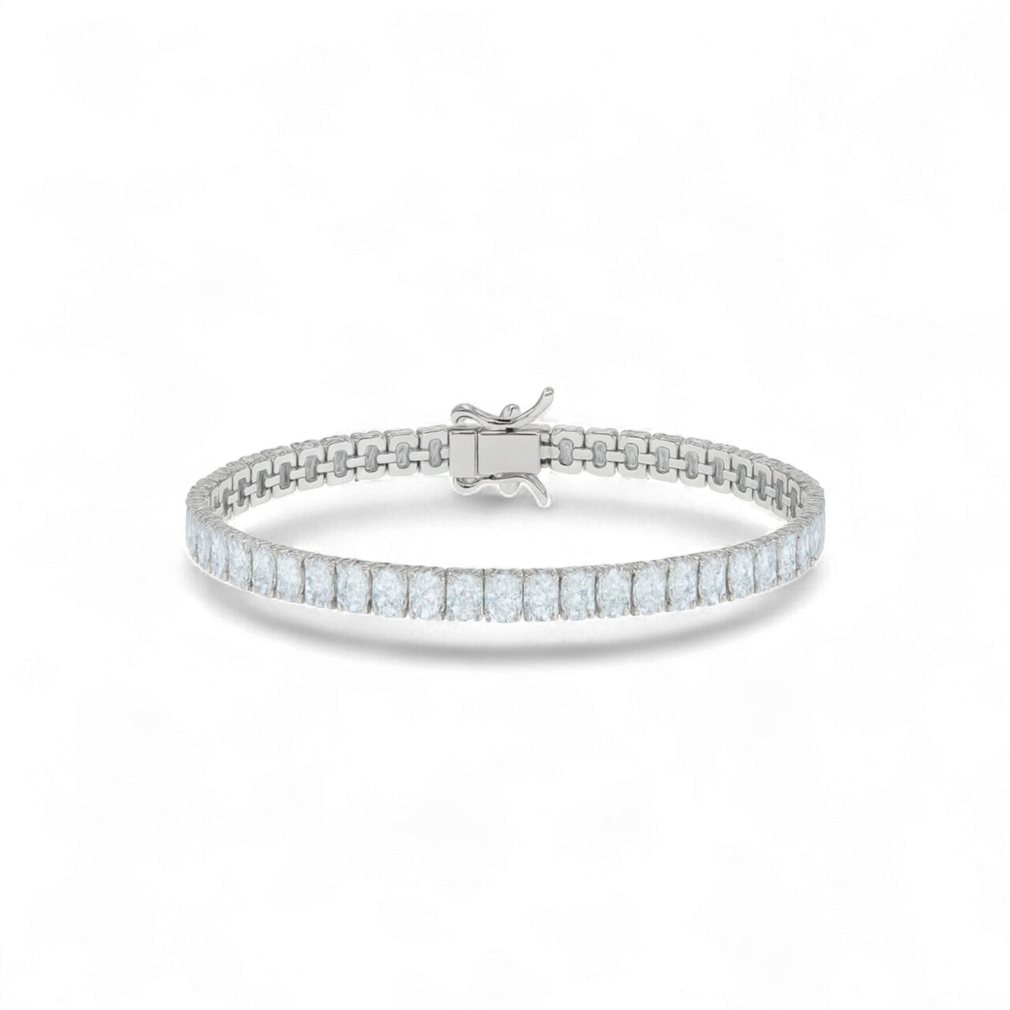 Moissanite Tennis Bracelet in 925 Sterling Silver