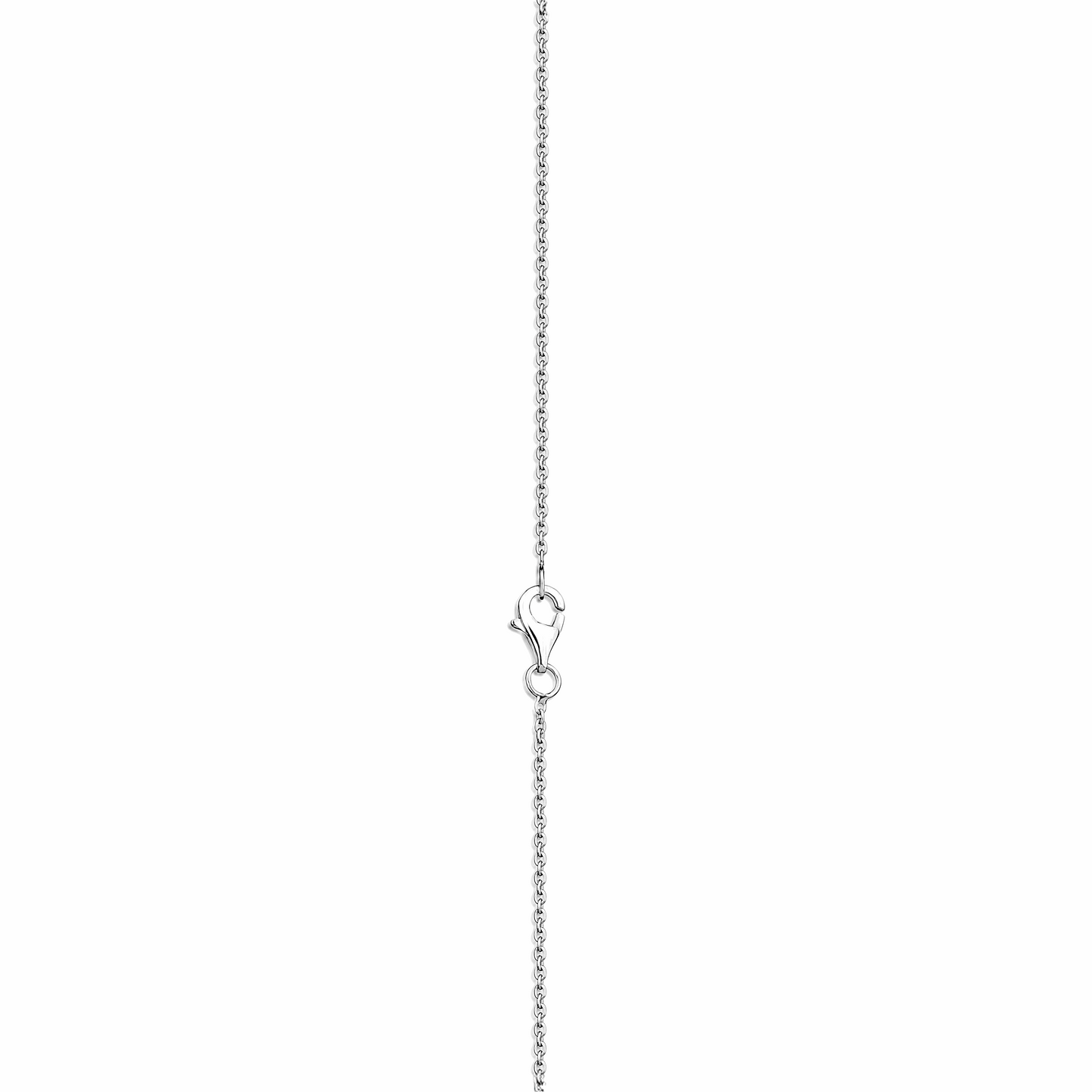 Eternal Round & Heart Diamond Necklace in 18KT Gold