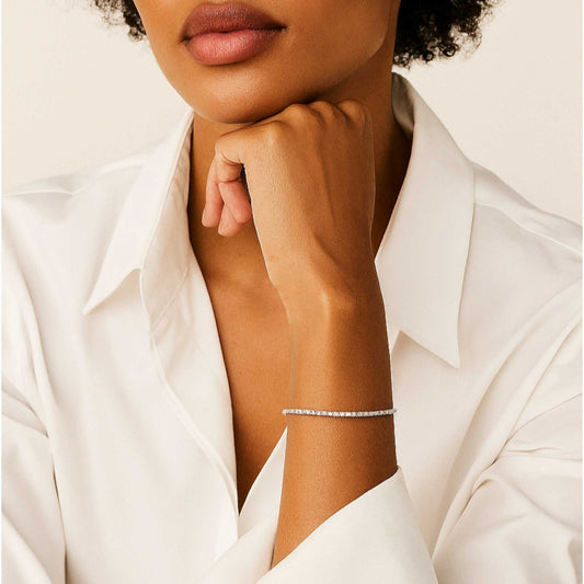 1CT Eternal Diamond Tennis Bracelet in 18KT Gold