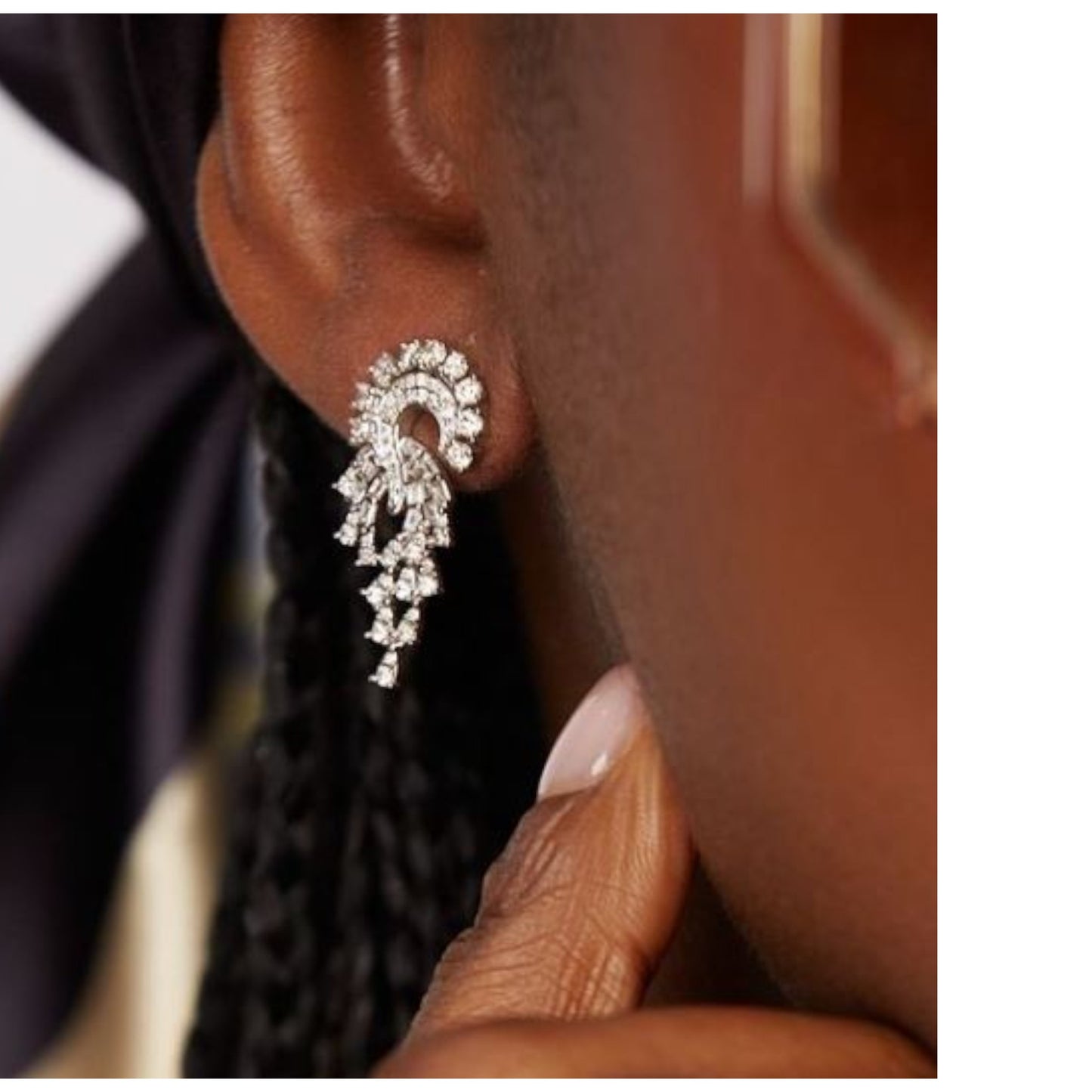 Arit Diamond Stud Earrings in 18K Gold