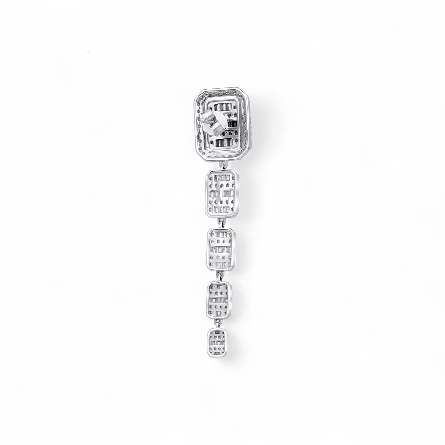 Ellen Drop Natural Diamond Earrings in 18K Gold