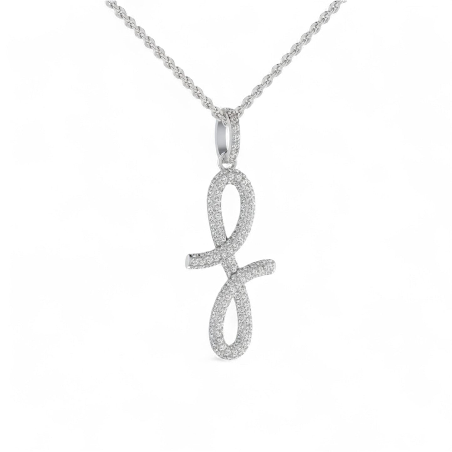 3D Oiza Infinie Pendant Necklace in 18KT Gold