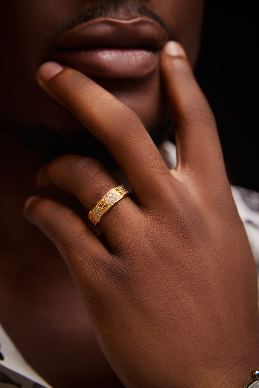 Love Inspired 6mm Natural Diamond Band in 18K Gold