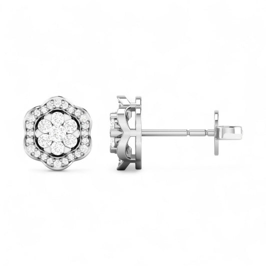Surie Diamond Studs in 18K Gold