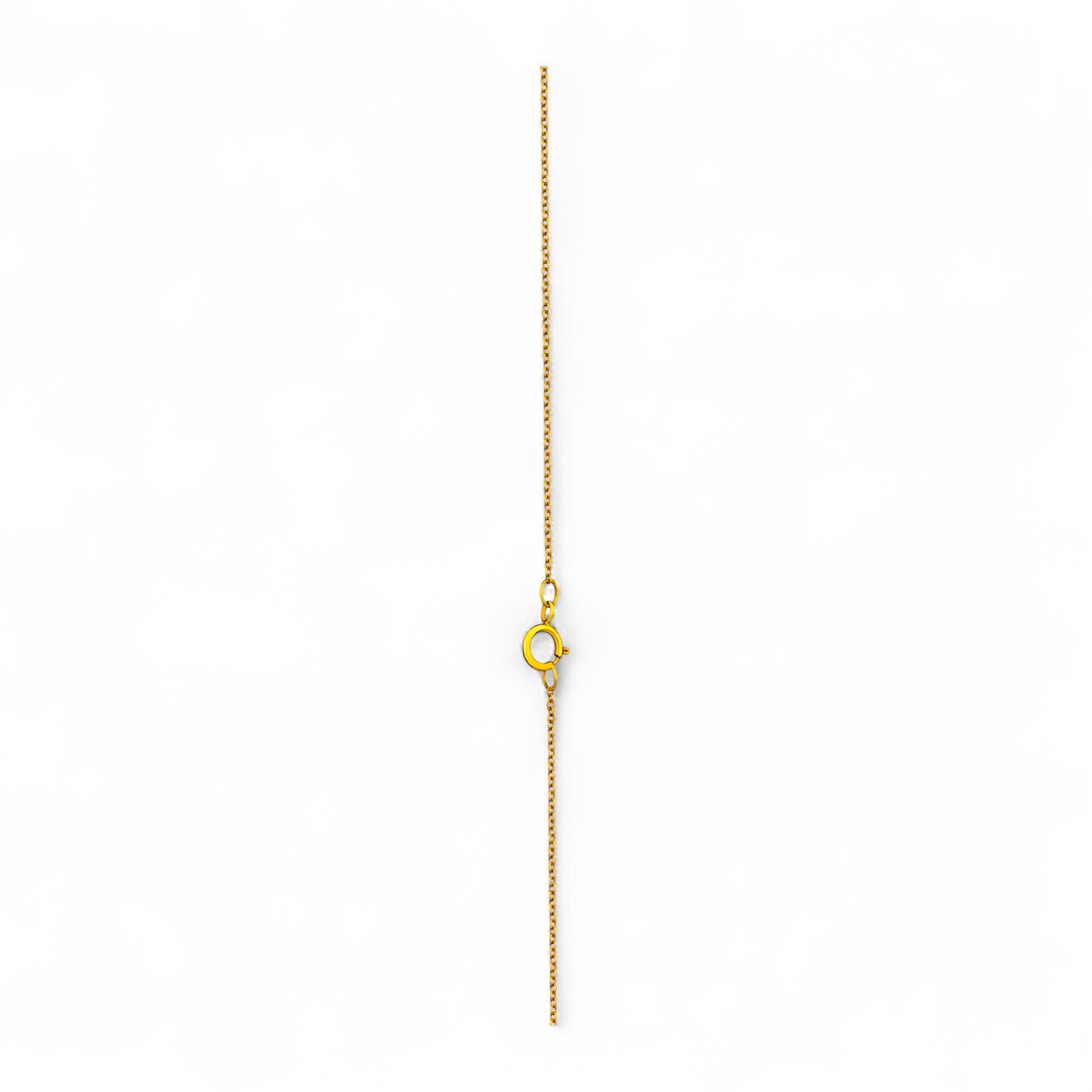 Hearts & Barrel Natural Diamond Necklace in 18K Gold