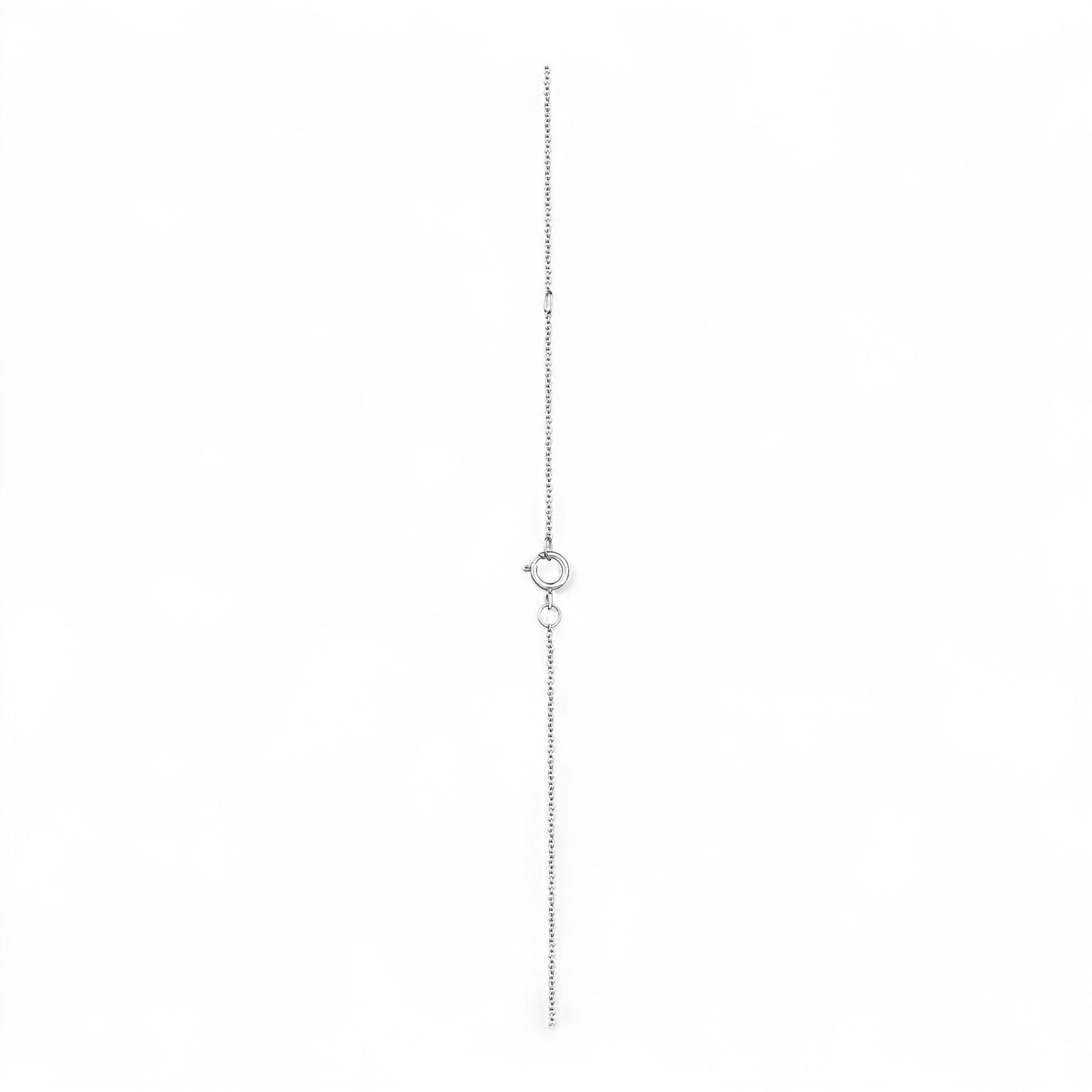 Hearts & Barrel Natural Diamond Necklace in 18K Gold