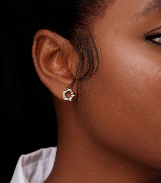 Boz Forever Studs in 18K Gold