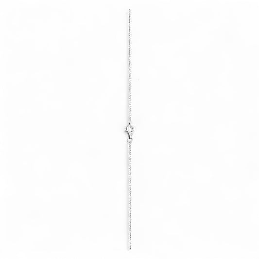 Infinity Natural Diamond Necklace in 18K Gold