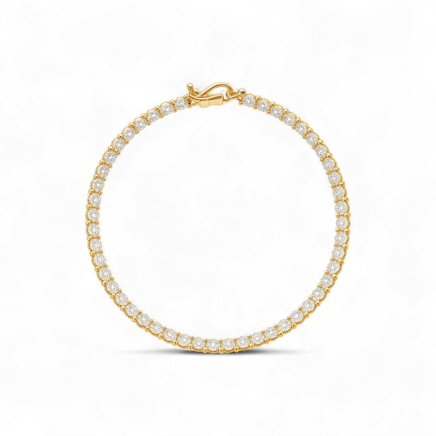 1CT Eternal Diamond Tennis Bracelet in 18KT Gold