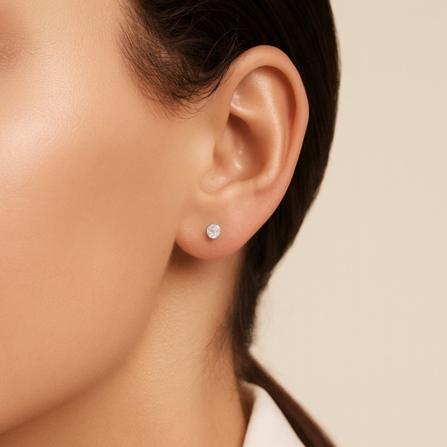 2MM Natural Diamond Studs in 18KT Gold