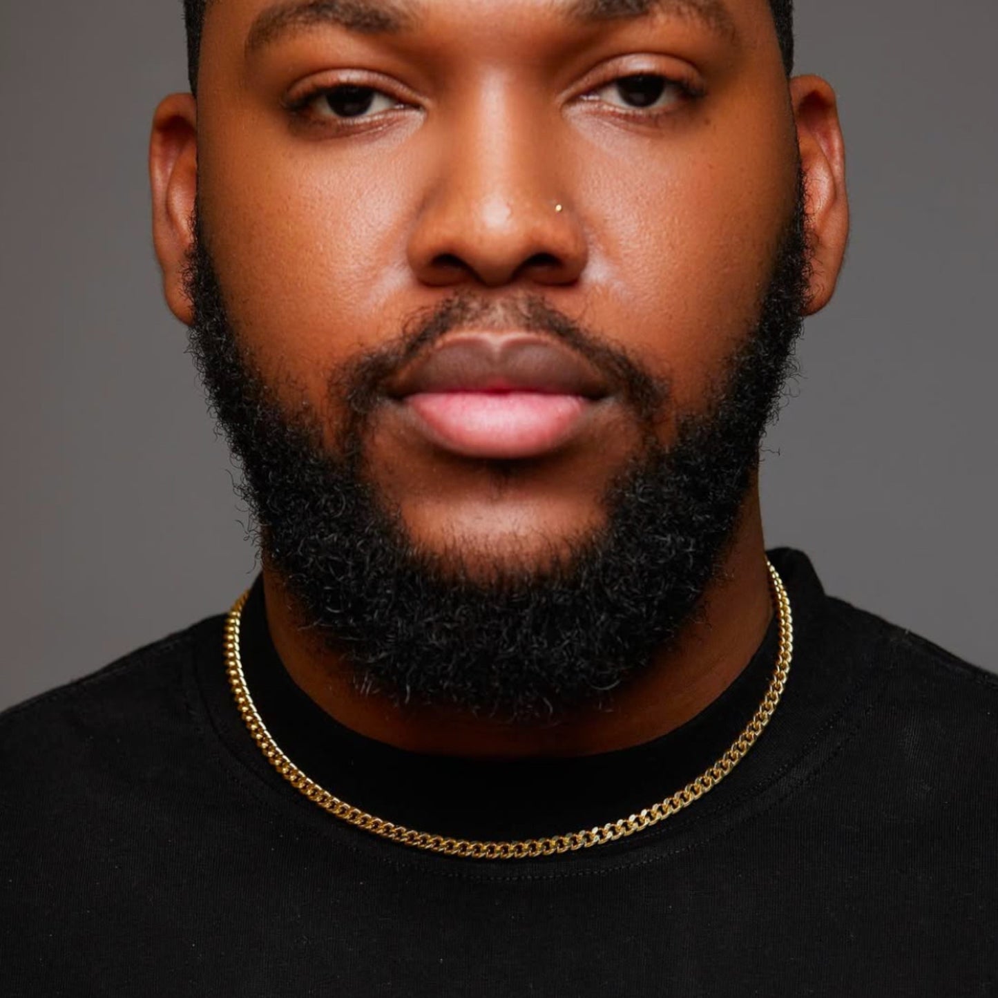 6MM Cuban Chain in 18KT Gold