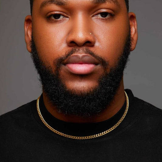 6MM Cuban Chain in 18KT Gold