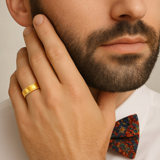 ED Band in 10KT Gold