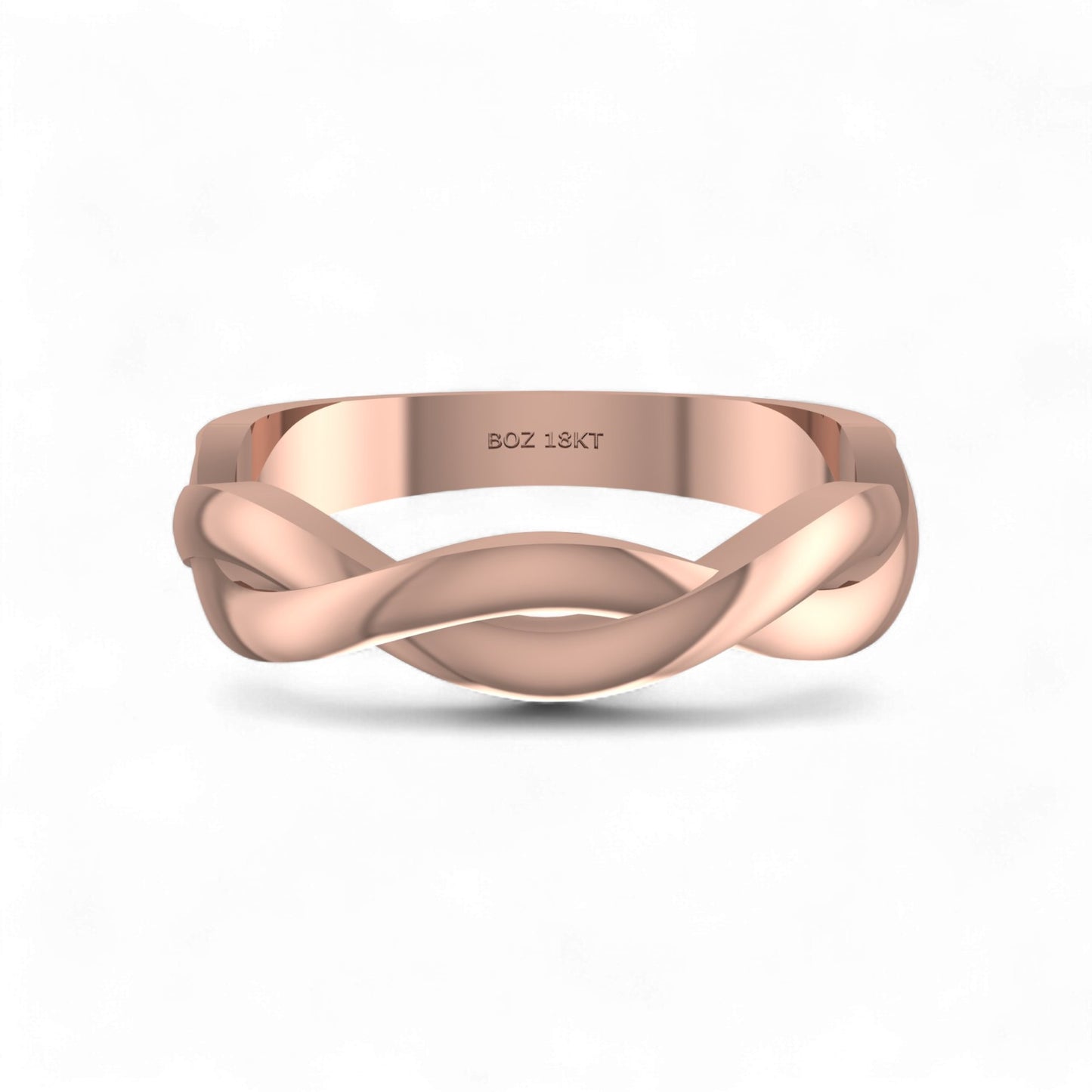 BOZ Forever Band in 18KT Gold
