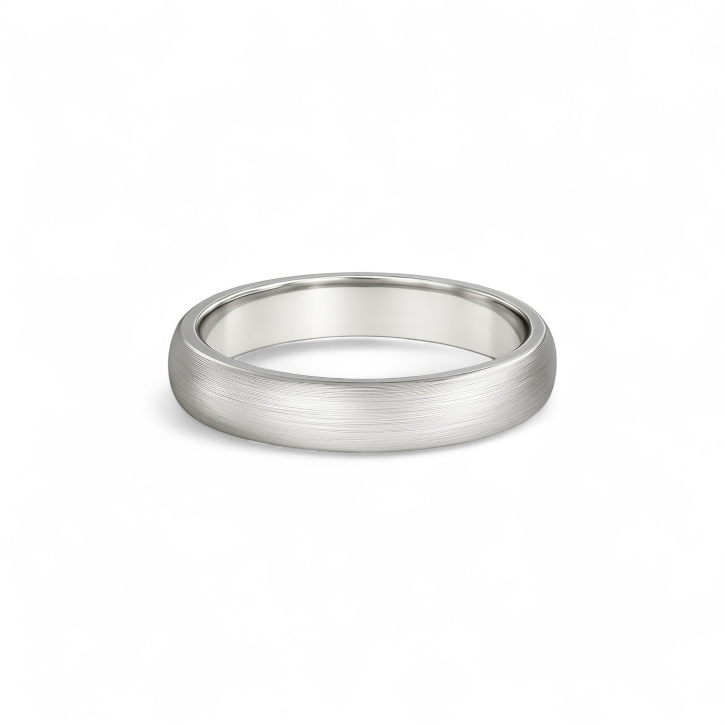 4MM Brush Band in 18K Gold
