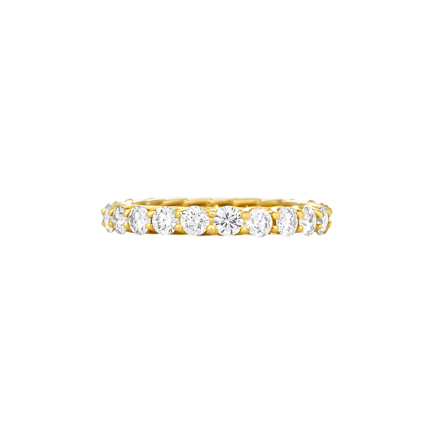Eternal Love Eternity Diamond Band in 18K Gold