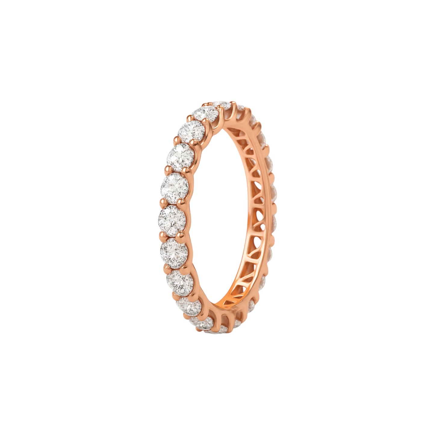 Eternal Love Eternity Diamond Band in 18K Gold
