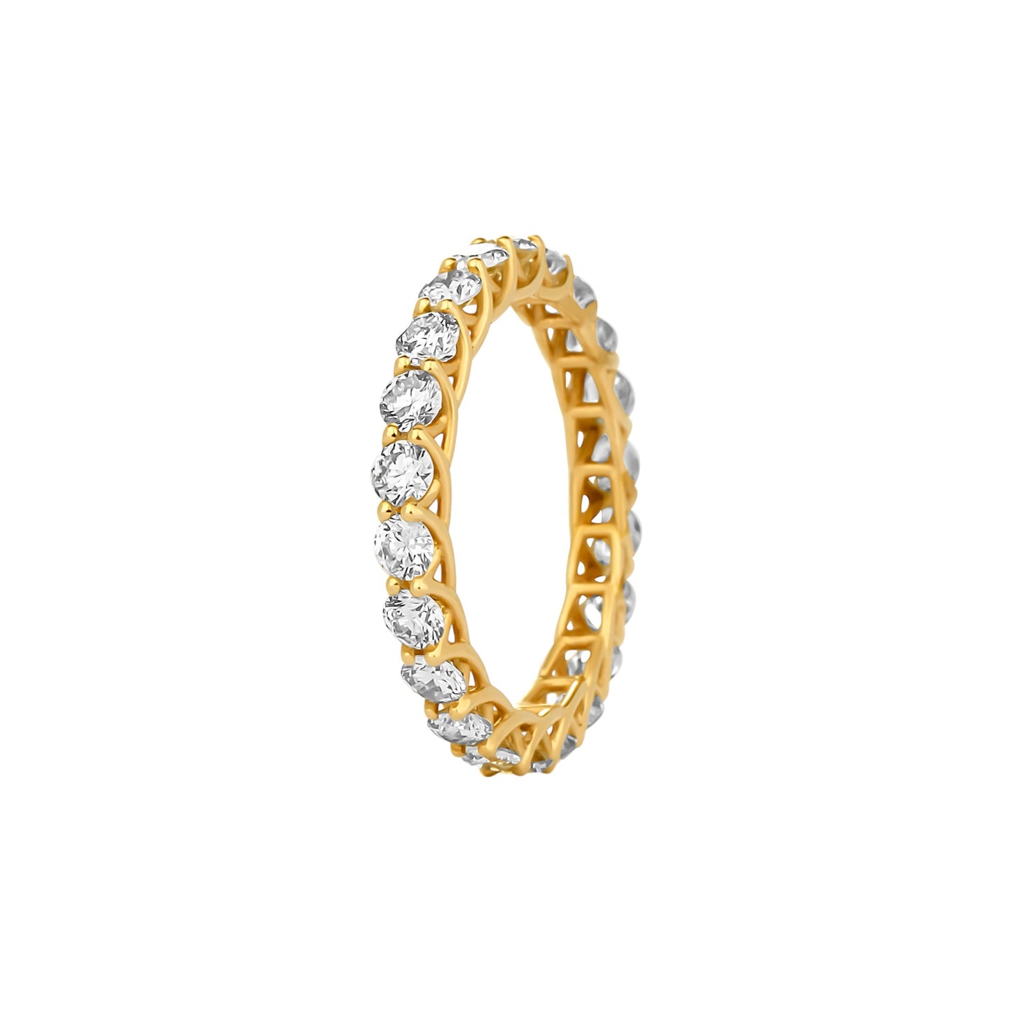 Eternal Love Eternity Diamond Band in 18K Gold