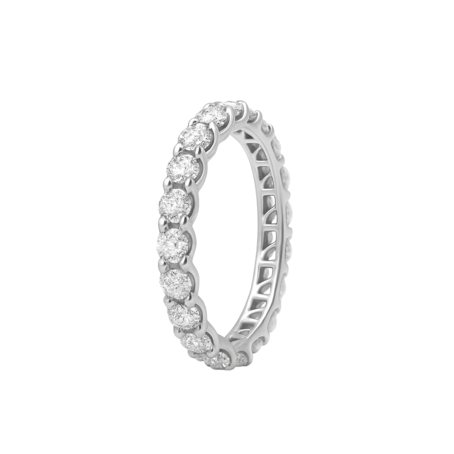 Eternal Love Eternity Diamond Band in 18K Gold