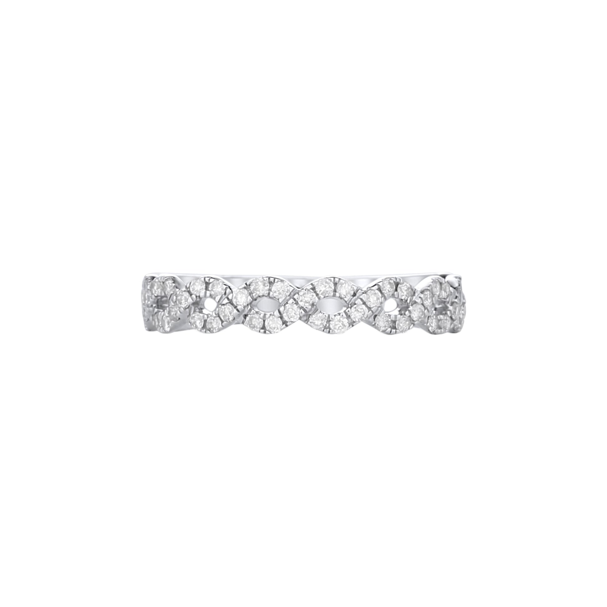 Diamond ring with a white background