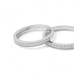 Bliss CZ Band in 925 Sterling Silver