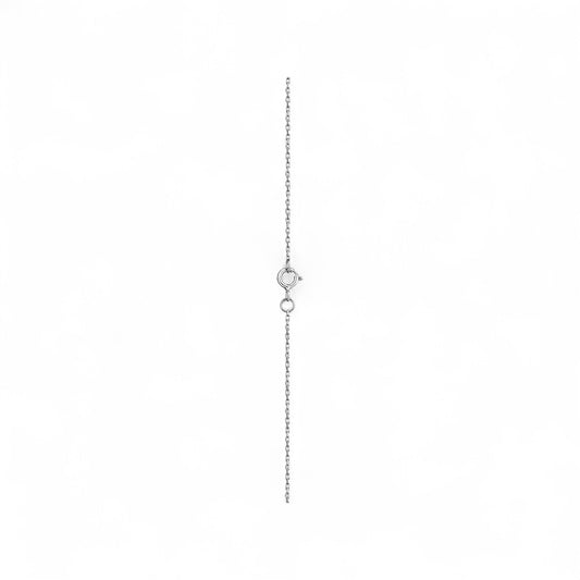 Bow Tie Natural Diamond Necklace in 18K Gold