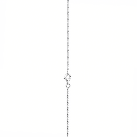 Eternal Round & Heart Diamond Necklace in 18K Gold