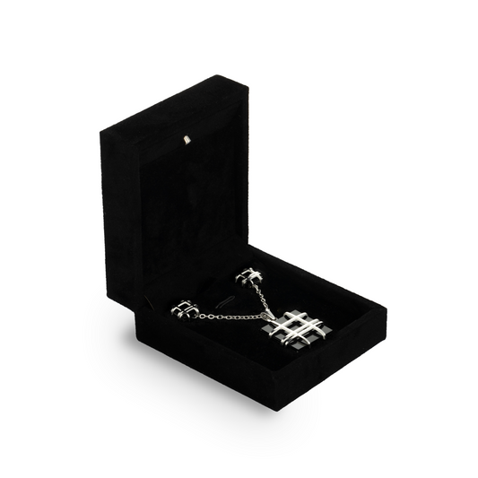 Prisoned Cube Hypoallergenic Steel Necklace