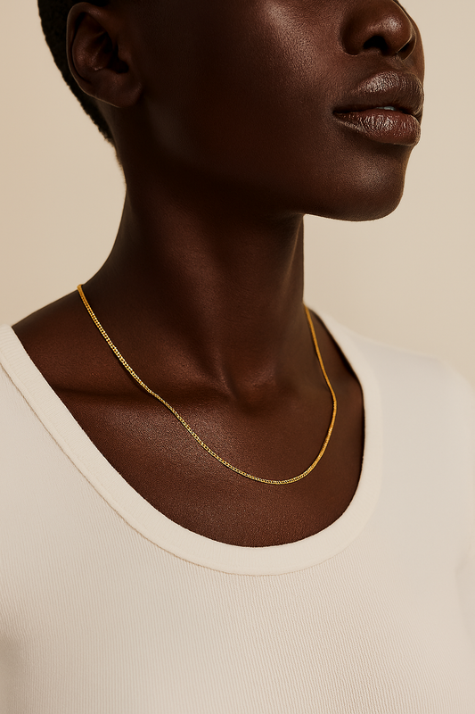 2MM Cuban Chain in 18K Gold