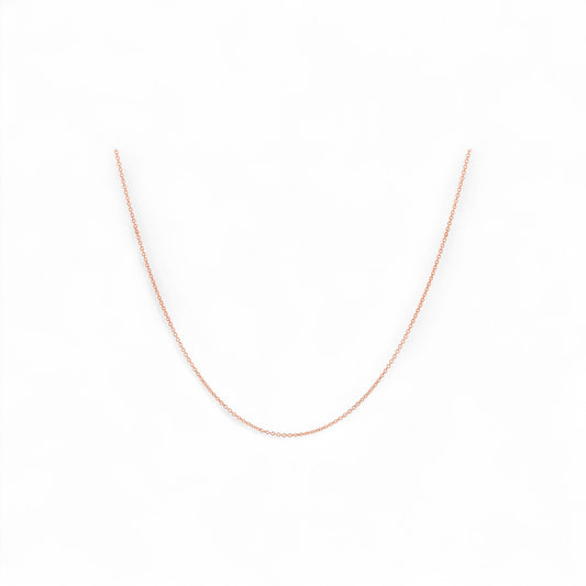 Dainty Chain Necklace in 18k Gold