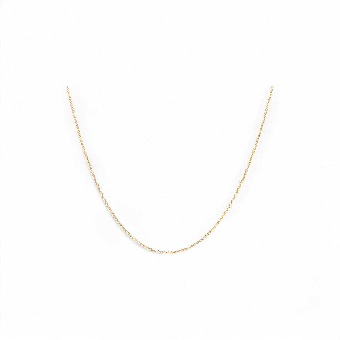 Dainty Chain Necklace in 18k Gold