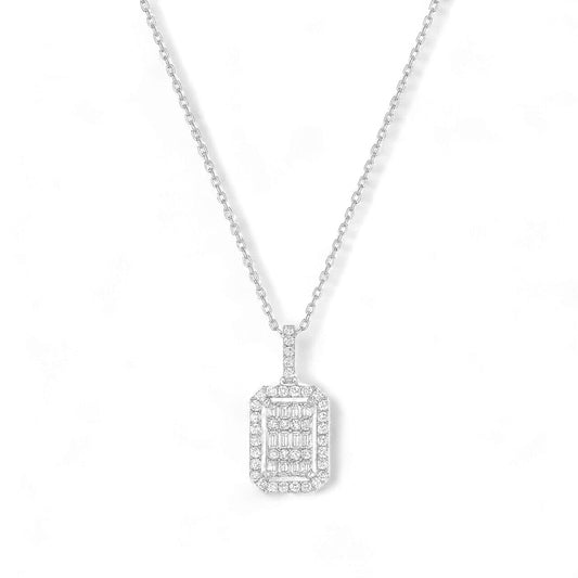 Ellen Diamond Necklace in 18K Gold