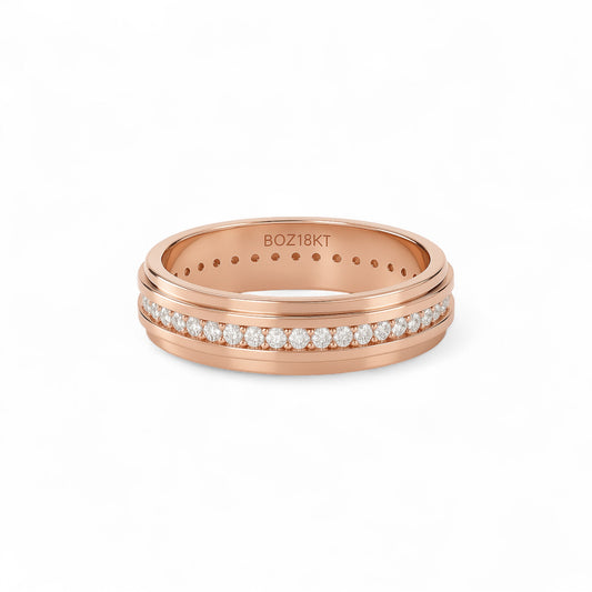 Emma Natural Diamond Ring in 18K Gold