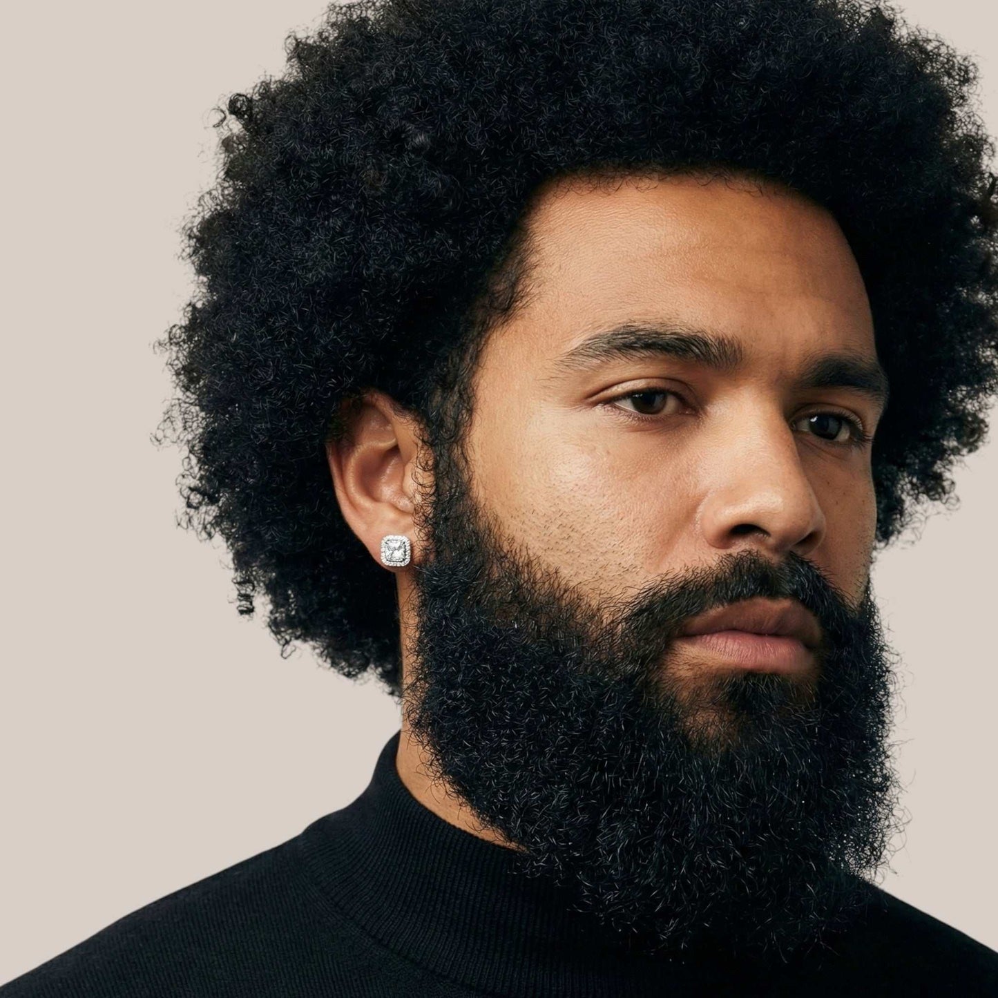 Athens Moissanite Studs in in 925 Sterling Silver