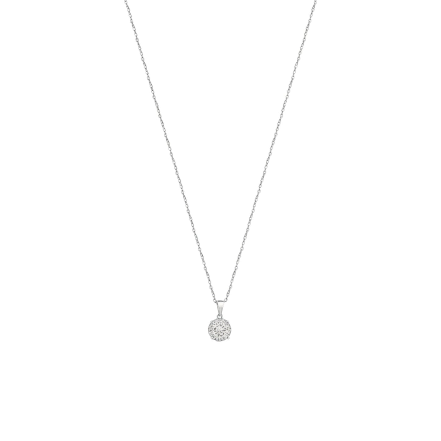 Everyday Natural Diamond Necklace in 18KT Gold