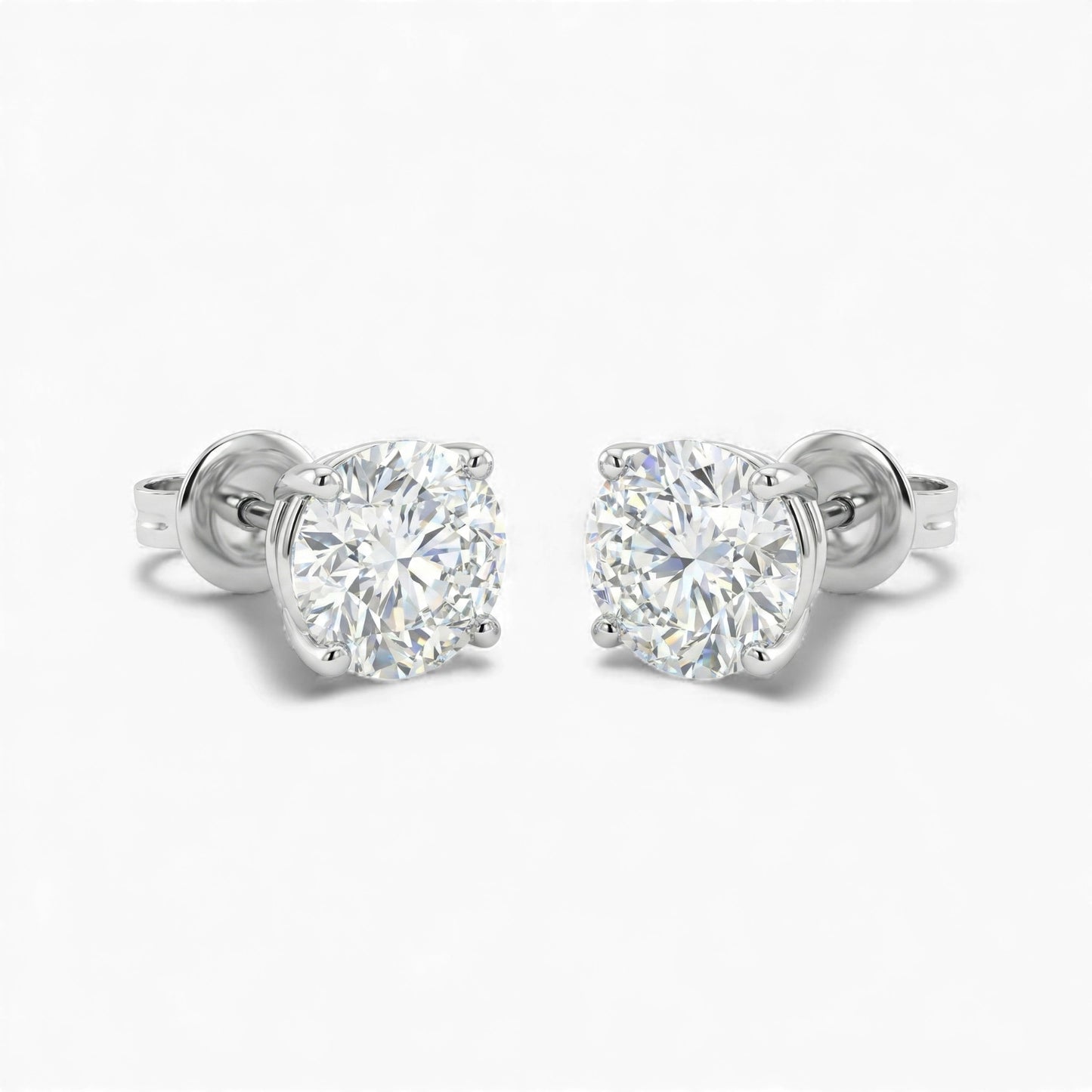 CZ Stud in 925 Sterling Silver