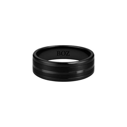 Midline Black Tungsten Band