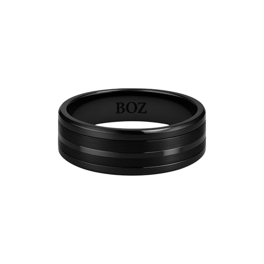 Midline Black Tungsten Band