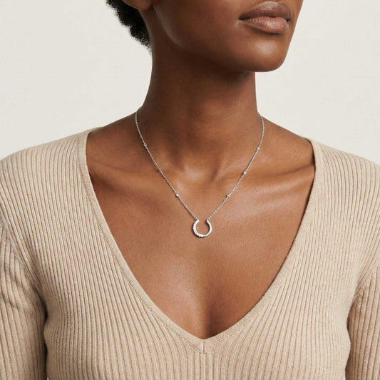 Nadine Natural Diamond Necklace 18KT Gold