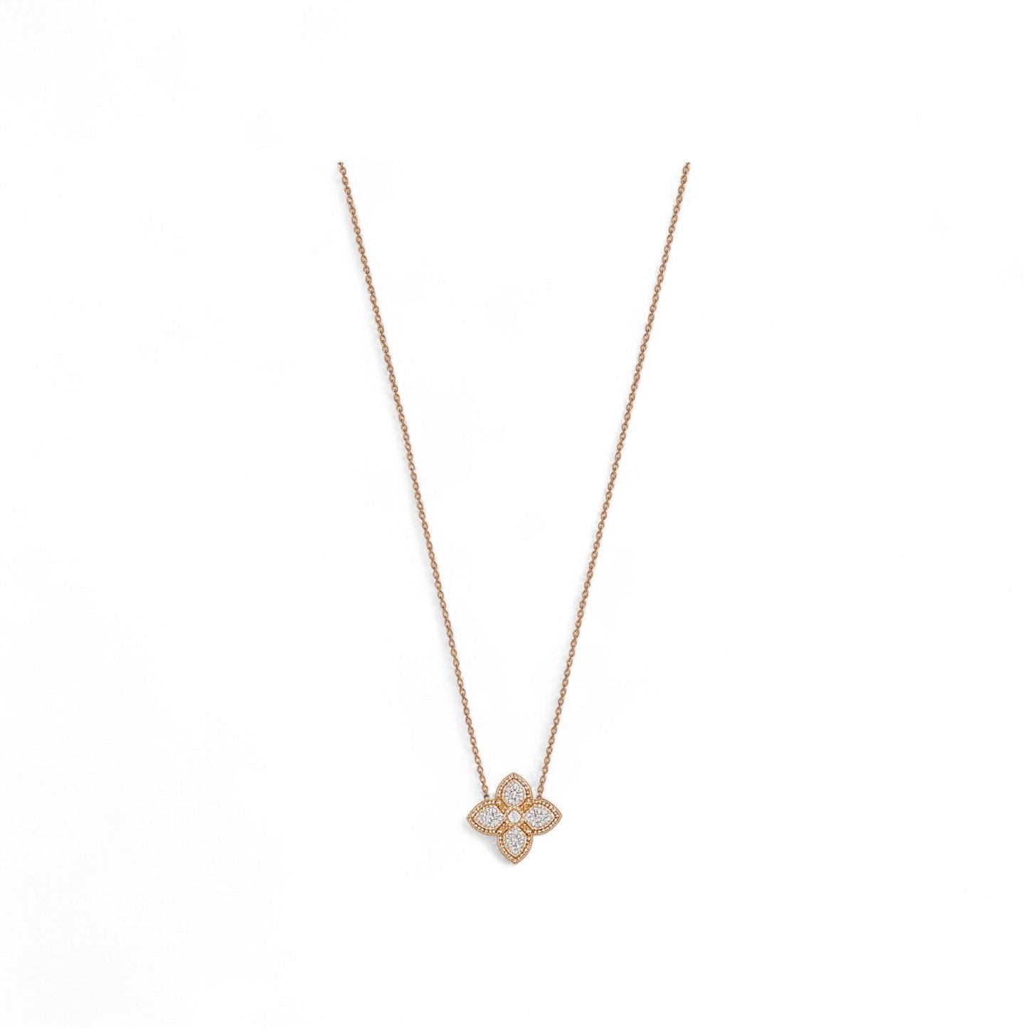 Nora Natural Diamond Necklace in 18k Gold