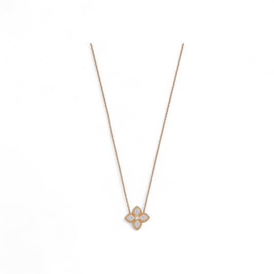 Nora Natural Diamond Necklace in 18k Gold