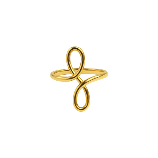 Oiza Classic Infinie Ring in 18K Gold
