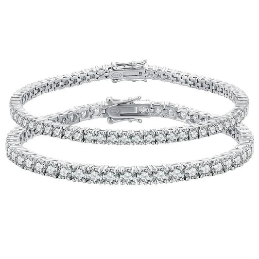 Lab Grown Diamonds Tennis Bracelet in 18K Gold
