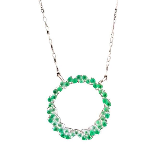 BOZ Forever CZ Necklace In 925 Sterling Silver