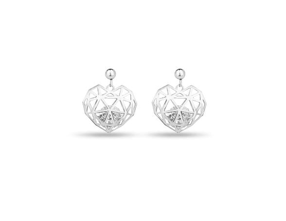 Prism Hypoallergenic Steel Necklace and Earrings Set